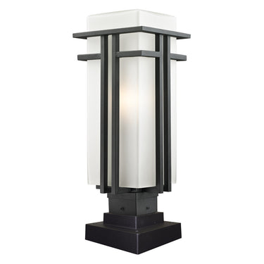 Z Lite Abbey 1 Light 21" Outdoor Pier Mounted Fixture 