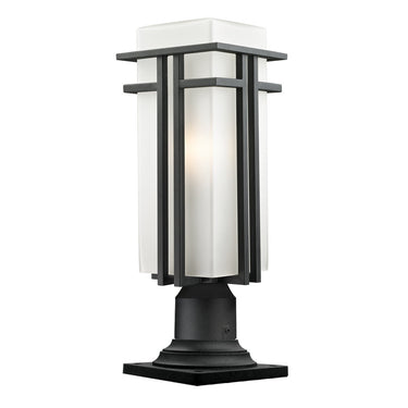 Z Lite Abbey 1 Light Outdoor Pier Mounted Fixture 