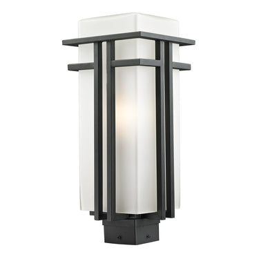 Z Lite Abbey 1 Light Outdoor Post Mount Fixture 