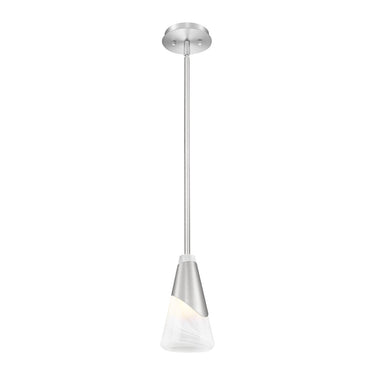 Z Lite Aimie 1 Light 13" Pendant - 828P6-ROD 1