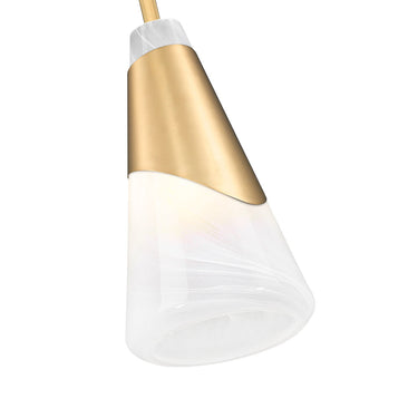 Z Lite Aimie 1 Light 13" Pendant - 828P6-ROD 18