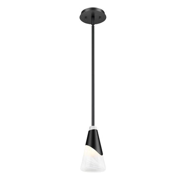 Z Lite Aimie 1 Light 13" Pendant - 828P6-ROD 9