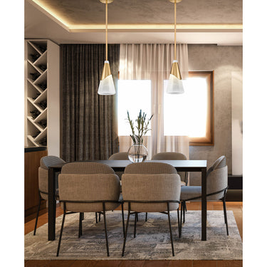 Z Lite Aimie 1 Light 15" Pendant - 828P7-ROD 20