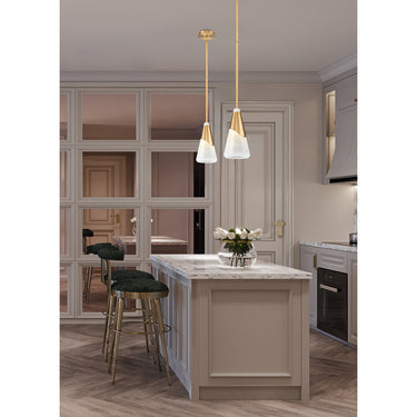 Z Lite Aimie 1 Light 15" Pendant - 828P7-ROD 21