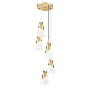 Z Lite Aimie 5 Light 13" Chandelier 17