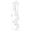 Z Lite Aimie 5 Light 13" Chandelier 7