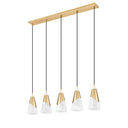 Z Lite Aimie 5 Light 13" Linear Chandelier 19
