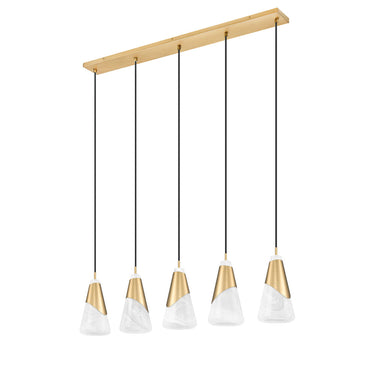 Z Lite Aimie 5 Light 13" Linear Chandelier 19
