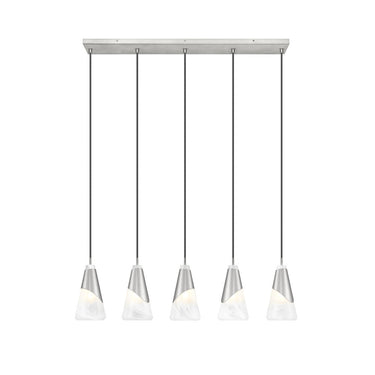 Z Lite Aimie 5 Light 13" Linear Chandelier 2