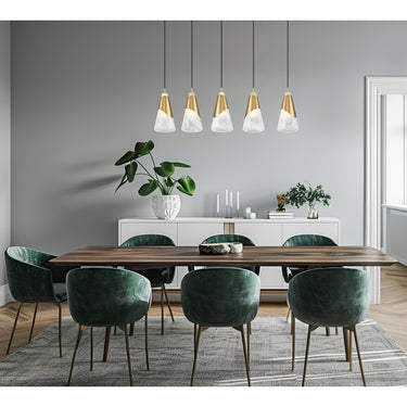 Z Lite Aimie 5 Light 13" Linear Chandelier 20