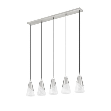 Z Lite Aimie 5 Light 13" Linear Chandelier 4