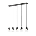 Z Lite Aimie 5 Light 13" Linear Chandelier 8