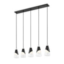 Z Lite Aimie 5 Light 13" Linear Chandelier 9