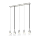 Z Lite Aimie 5 Light 13" Linear Chandelier 