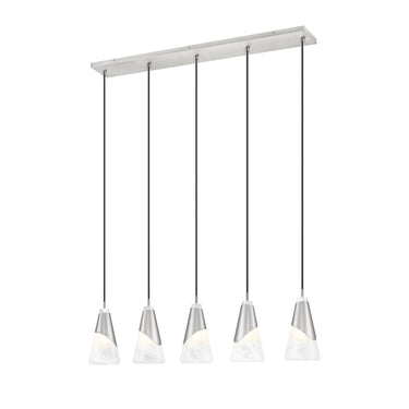 Z Lite Aimie 5 Light 13" Linear Chandelier 