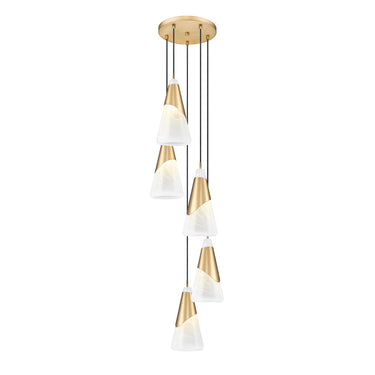 Z Lite Aimie 5 Light 15" Chandelier 17