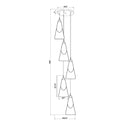 Z Lite Aimie 5 Light 15" Chandelier 7