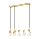 Z Lite Aimie 5 Light 15" Linear Chandelier 15