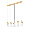 Z Lite Aimie 5 Light 15" Linear Chandelier 19