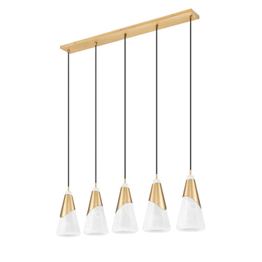 Z Lite Aimie 5 Light 15" Linear Chandelier 19