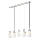 Z Lite Aimie 5 Light 15" Linear Chandelier 1
