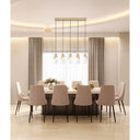 Z Lite Aimie 5 Light 15" Linear Chandelier 20