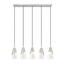Z Lite Aimie 5 Light 15" Linear Chandelier 2