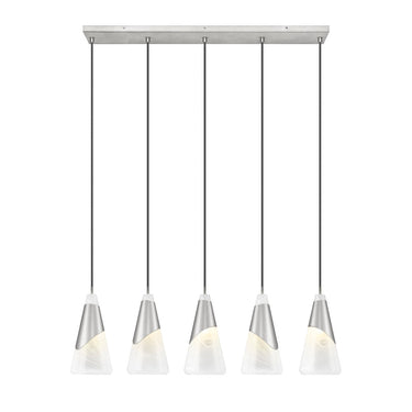 Z Lite Aimie 5 Light 15" Linear Chandelier 2