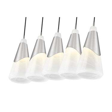 Z Lite Aimie 5 Light 15" Linear Chandelier 3