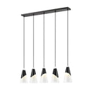 Z Lite Aimie 5 Light 15" Linear Chandelier 8