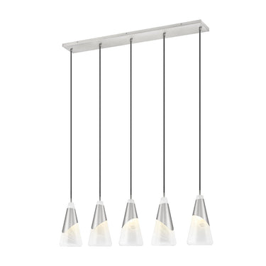Z Lite Aimie 5 Light 15" Linear Chandelier 