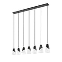 Z Lite Aimie 7 Light 13" Linear Chandelier 12