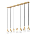 Z Lite Aimie 7 Light 13" Linear Chandelier 16