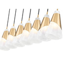 Z Lite Aimie 7 Light 13" Linear Chandelier 18
