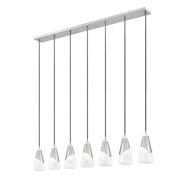 Z Lite Aimie 7 Light 13" Linear Chandelier 1