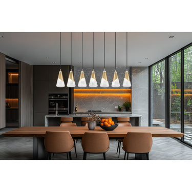 Z Lite Aimie 7 Light 13" Linear Chandelier 20