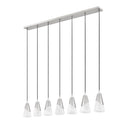 Z Lite Aimie 7 Light 13" Linear Chandelier 4
