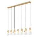 Z Lite Aimie 7 Light 15" Linear Chandelier 16