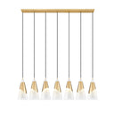 Z Lite Aimie 7 Light 15" Linear Chandelier 17