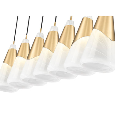 Z Lite Aimie 7 Light 15" Linear Chandelier 18