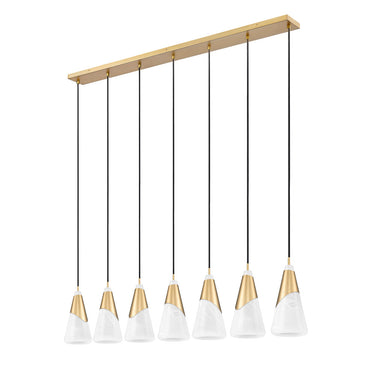 Z Lite Aimie 7 Light 15" Linear Chandelier 19