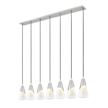 Z Lite Aimie 7 Light 15" Linear Chandelier 1