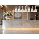 Z Lite Aimie 7 Light 15" Linear Chandelier 6