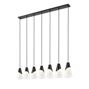 Z Lite Aimie 7 Light 15" Linear Chandelier 9