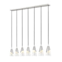 Z Lite Aimie 7 Light 15" Linear Chandelier 