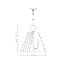 Z Lite Alaric 3 Light Pendant 7