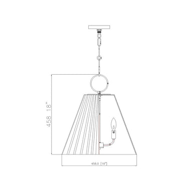 Z Lite Alaric 3 Light Pendant 7