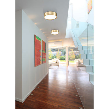 Z Lite Algar 1 Light 3" High Flush Mount 5