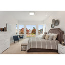 Z Lite Algar 1 Light Flush Mount 6