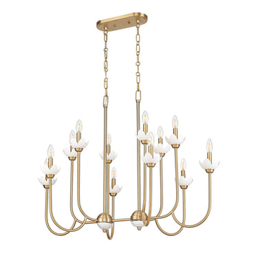 Z Lite Allistair 12 Light Linear Chandelier 12